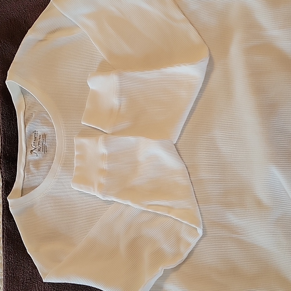 XL women's Natural Reflections thermal cream like new